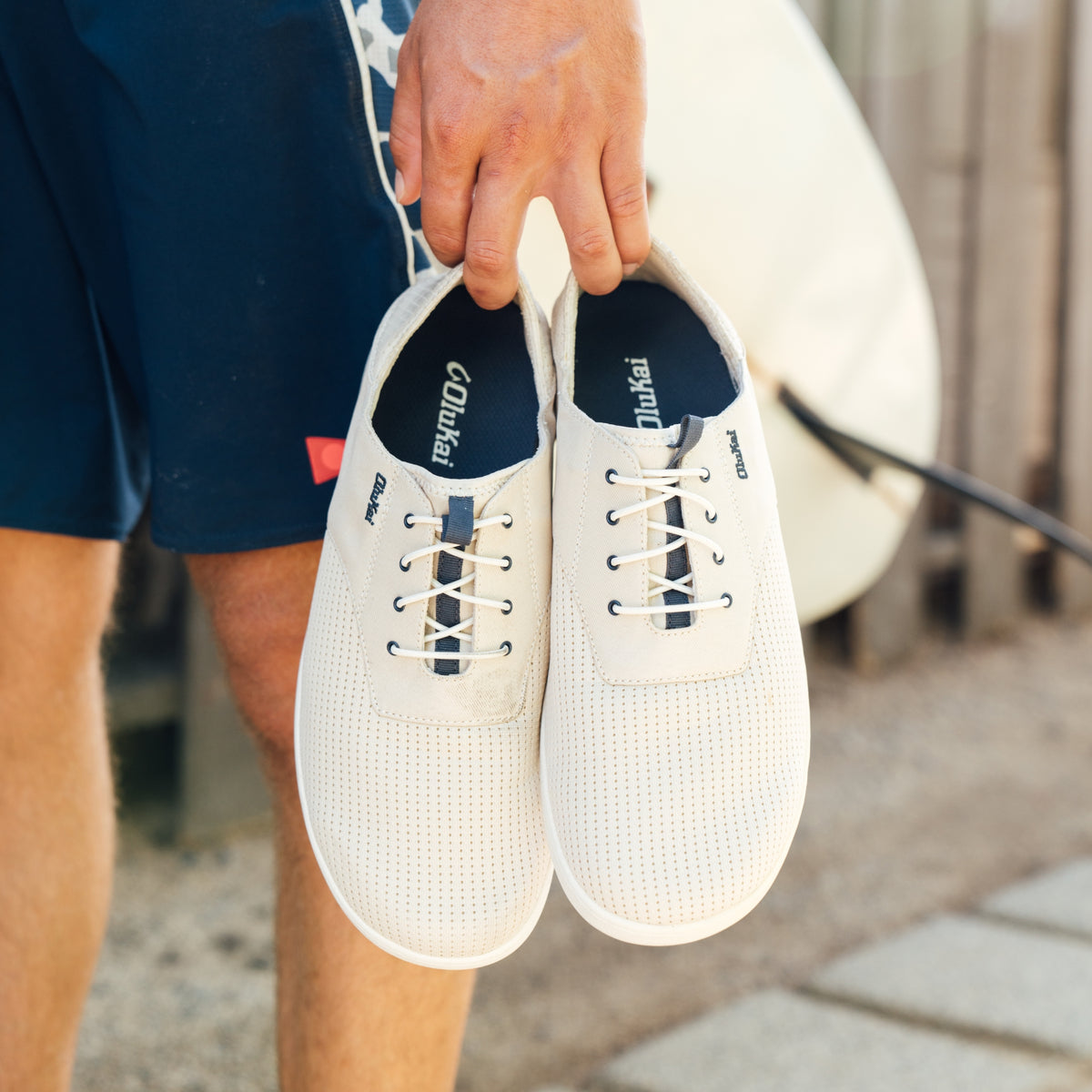 OluKai Nohea Moku Men's Boat Shoes - Men