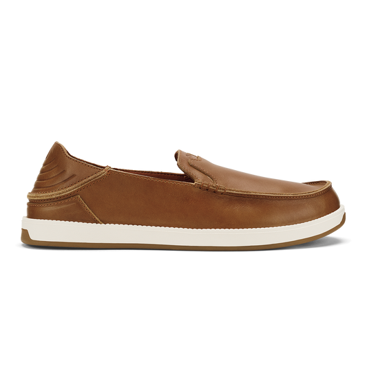 OluKai Kākaha Nia Men‘s Leather Slip-On Shoes - Men