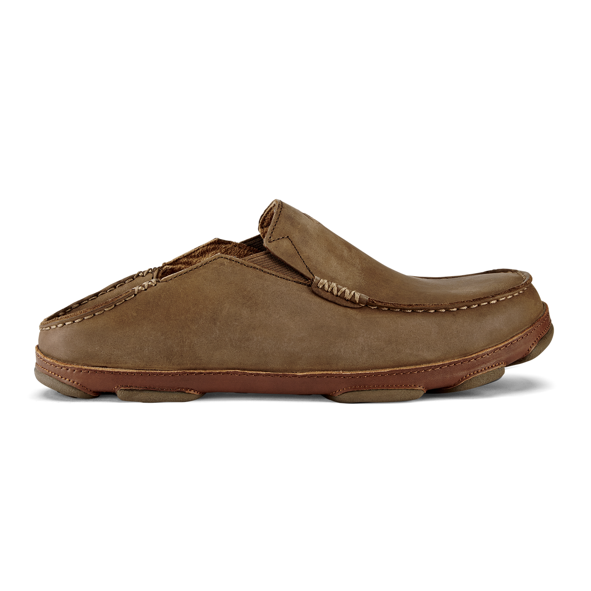 OluKai Moloā Men's Leather Slip On Shoes - Men