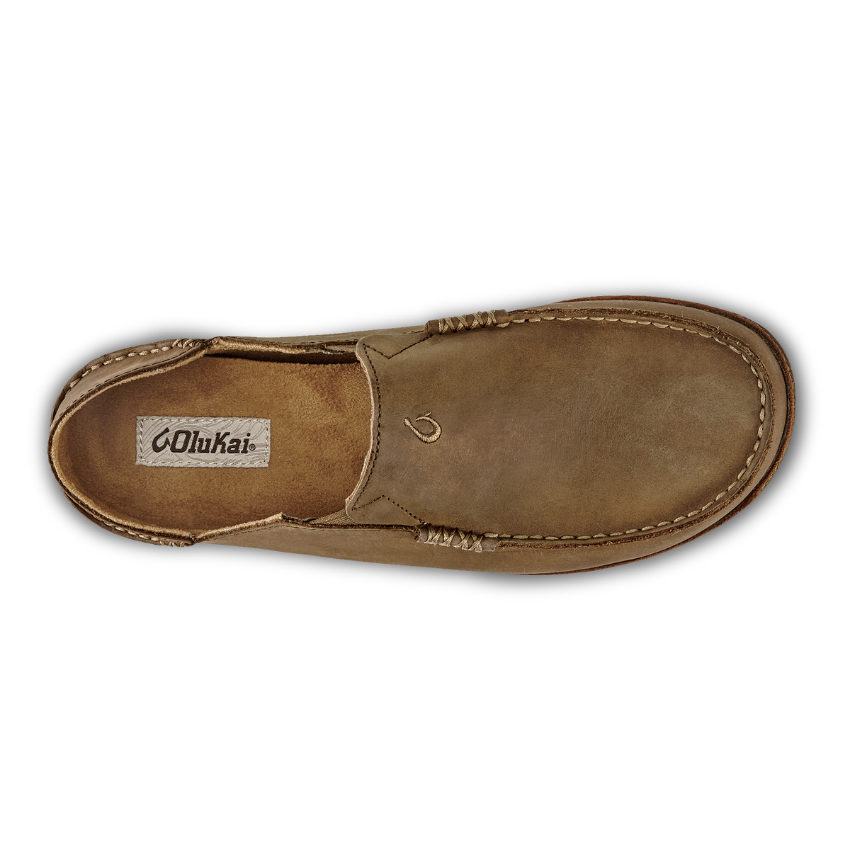OluKai Moloā Men's Leather Slip On Shoes - Men