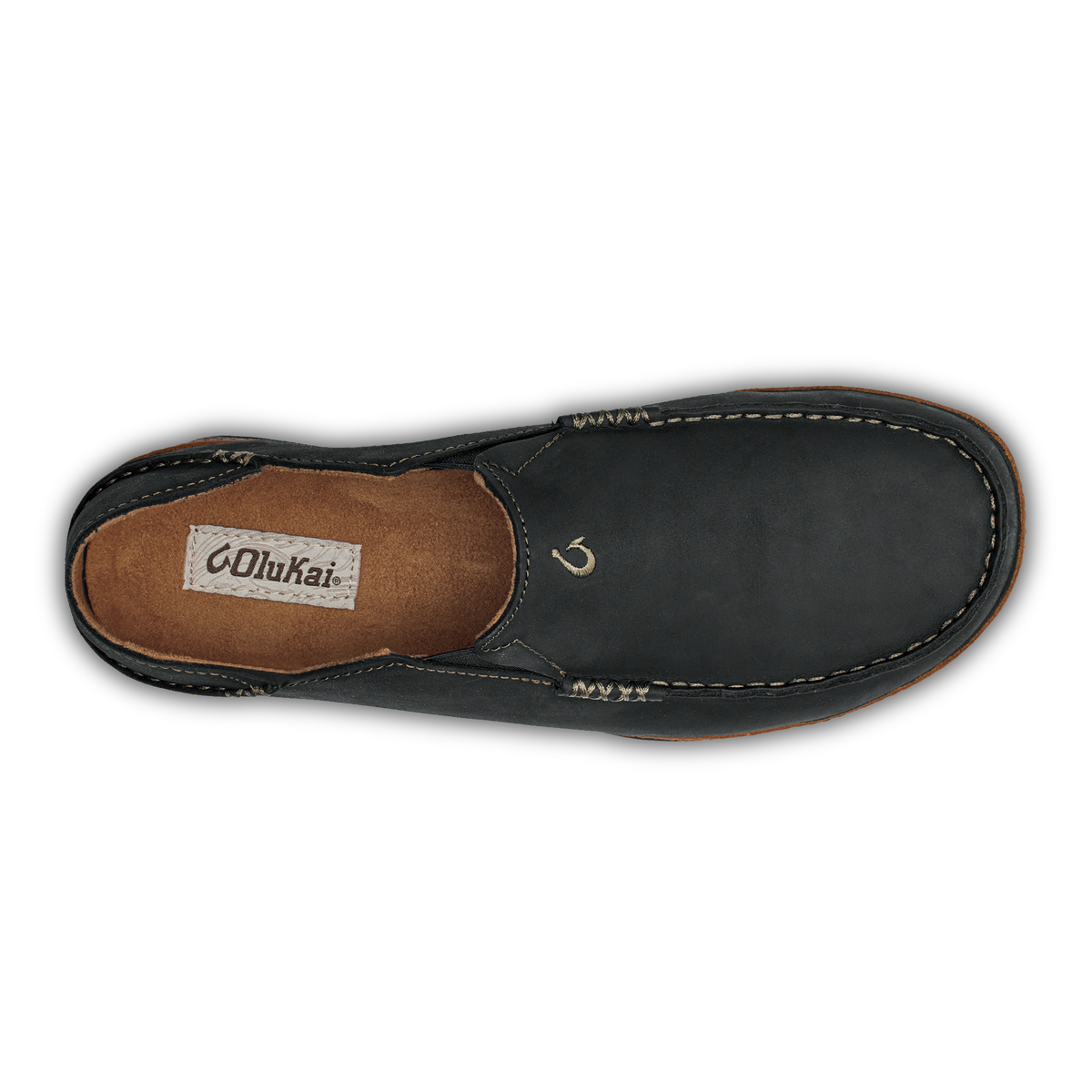 OluKai Moloā Men's Leather Slip On Shoes - Men