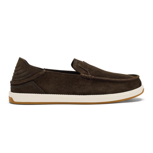 OluKai Kākaha Nia Men‘s Suede Slip-On Shoes - Men