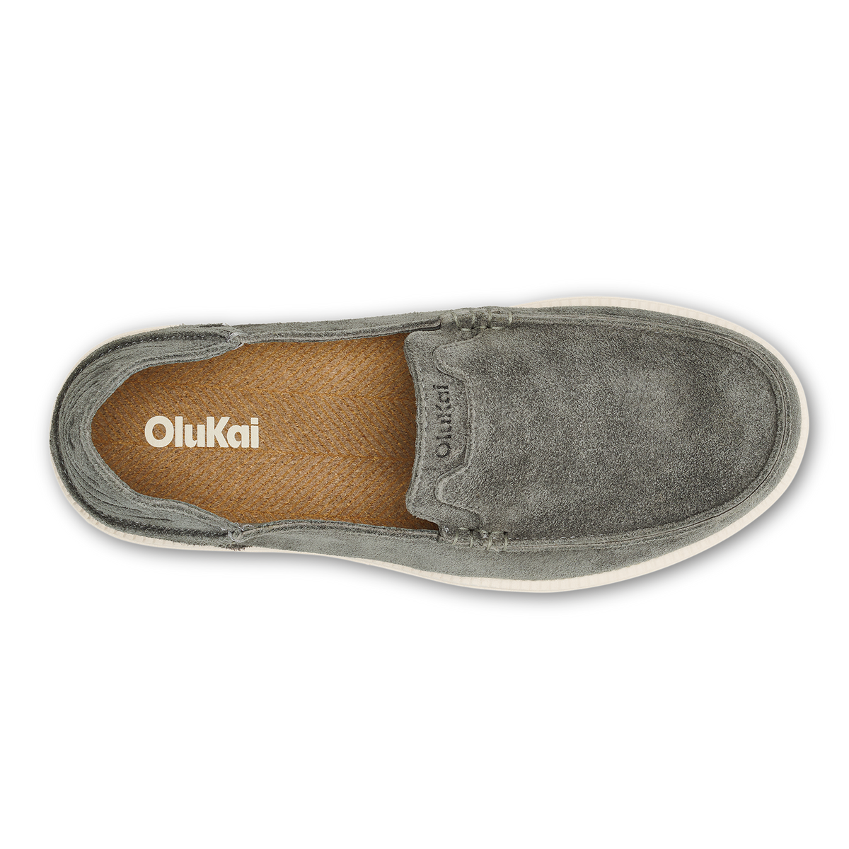 OluKai Kākaha Nia Men‘s Suede Slip-On Shoes - Men