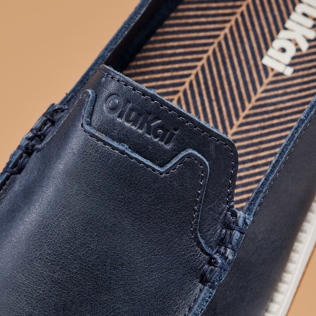 OluKai Kākaha Nia Men‘s Suede Slip-On Shoes - Men