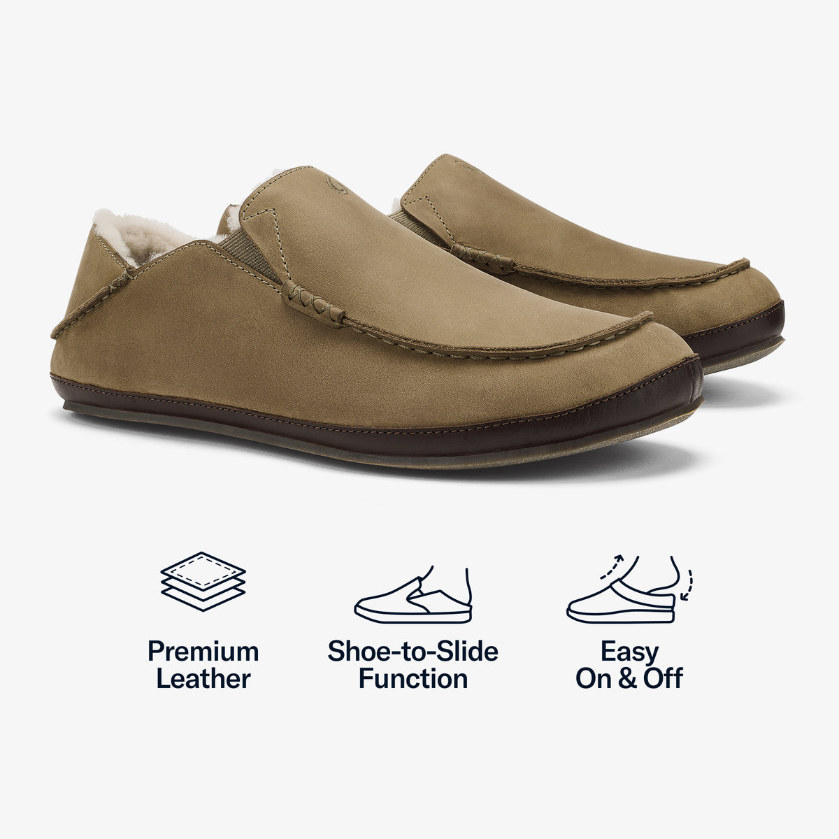 OluKai Moloā Slipper - Men