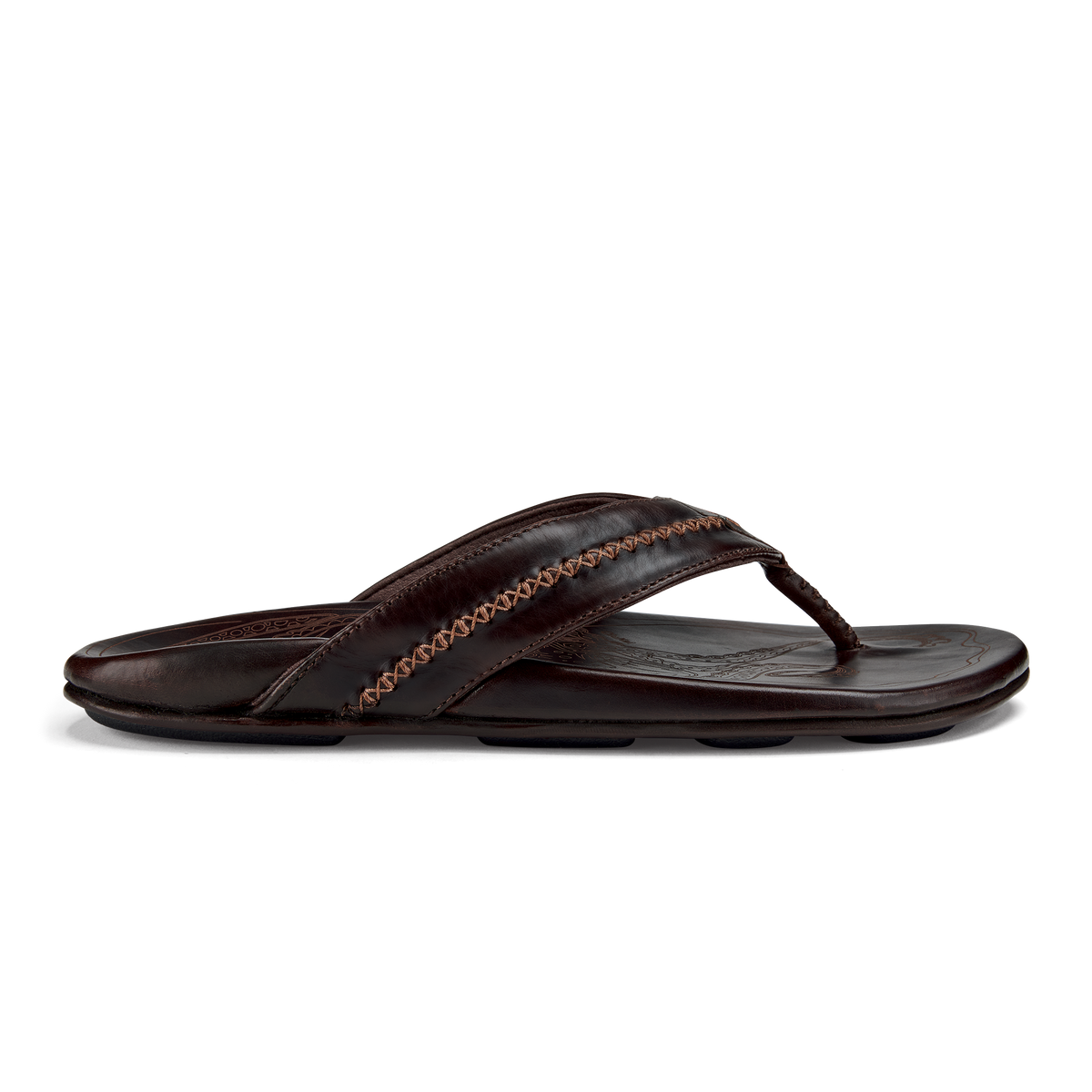 OluKai Mea Ola Men's Leather Beach Sandals - Men