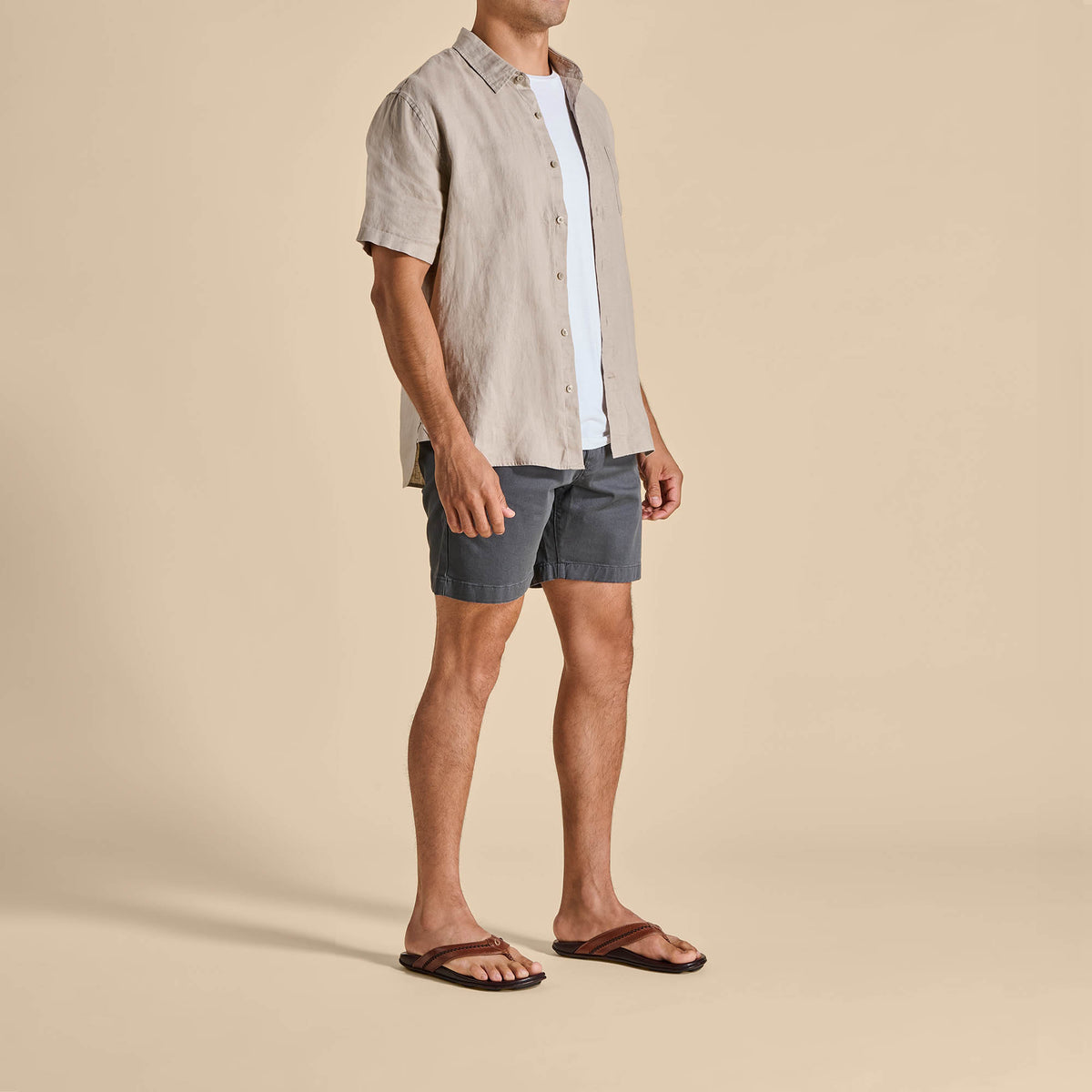 OluKai Mea Ola Men's Leather Sandals - Men