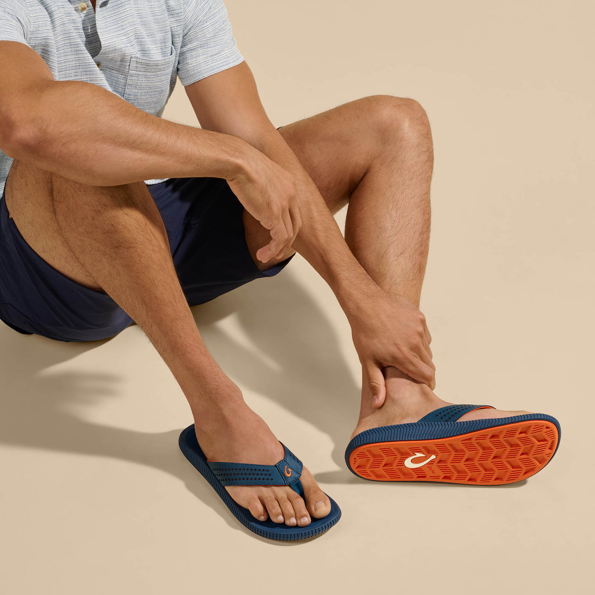 OluKai Ulele Men's Water-Ready Beach Sandals - Men