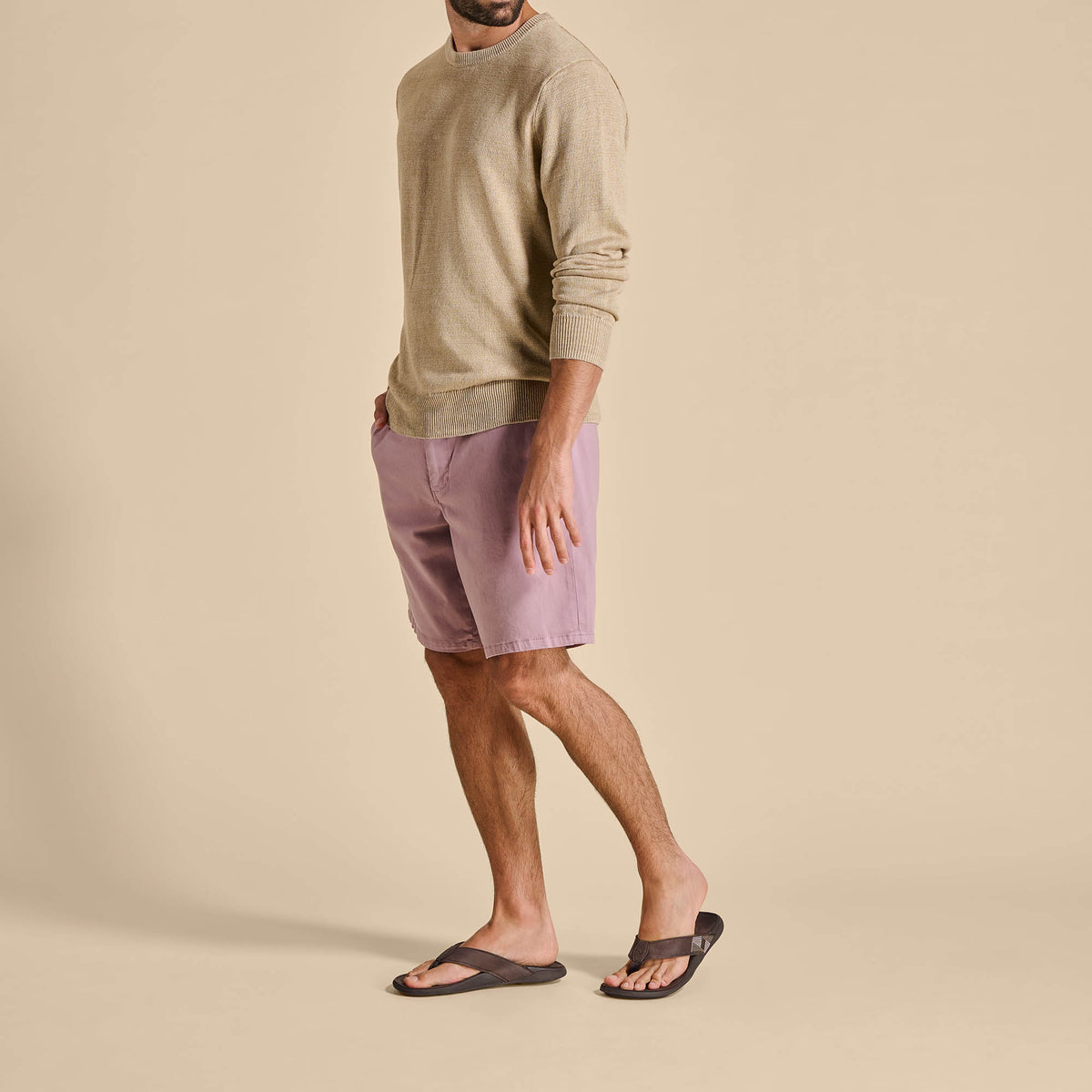OluKai Tuahine Men's Waterproof Leather Beach Sandals - Men