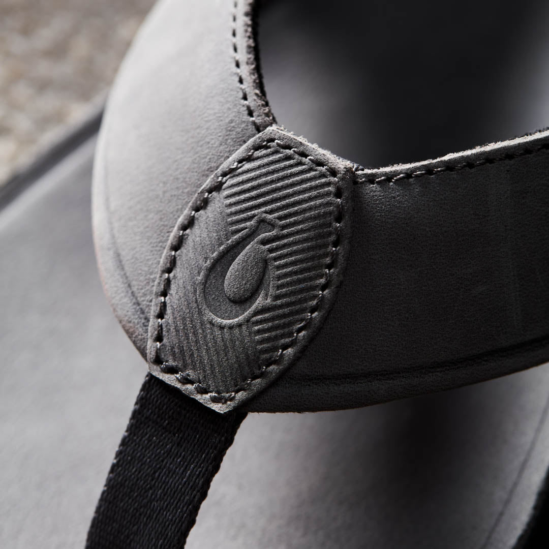 OluKai Tuahine Men's Waterproof Leather Beach Sandals - Men