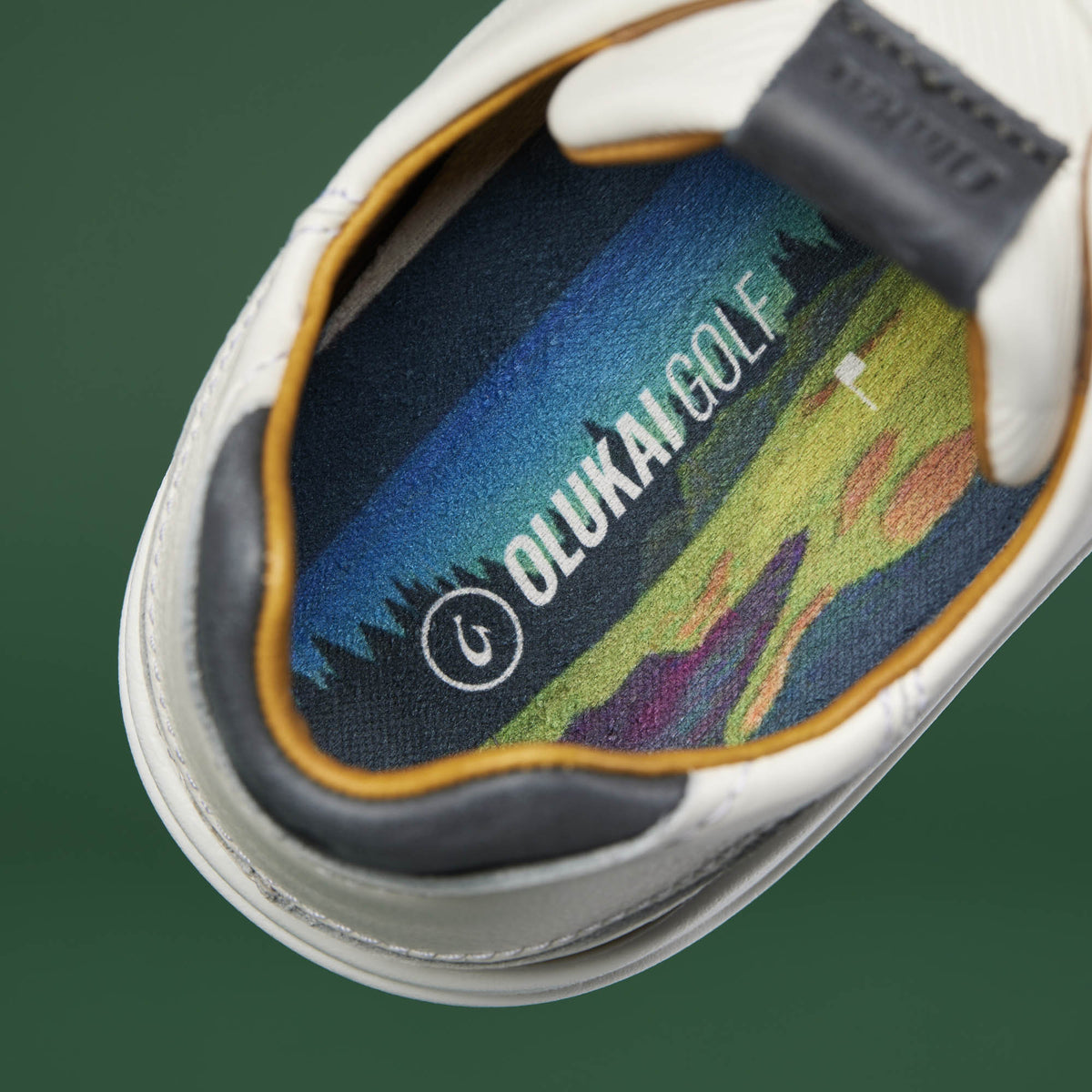 OluKai Wai‘alae Men’s Waterproof Leather Golf Shoes - Men