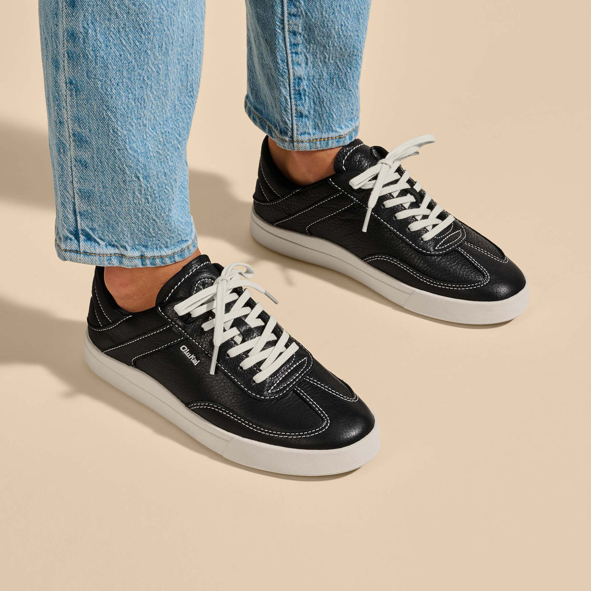 OluKai Hā‘upu Women’s Leather Sneakers - Women