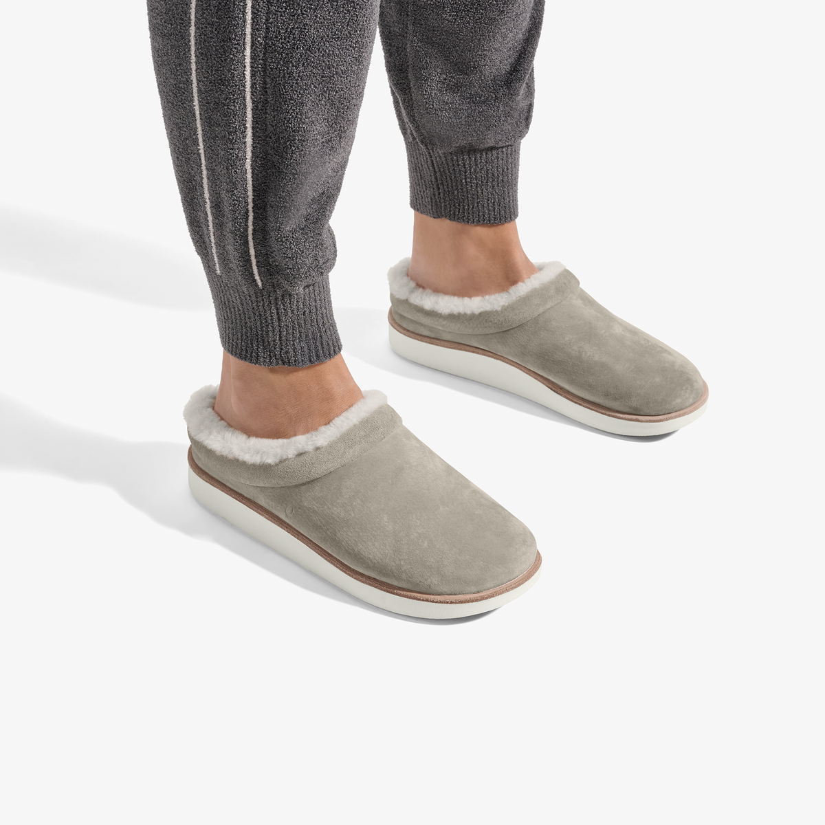 OluKai Mani-Taupe Grey / Golden Sand - Women