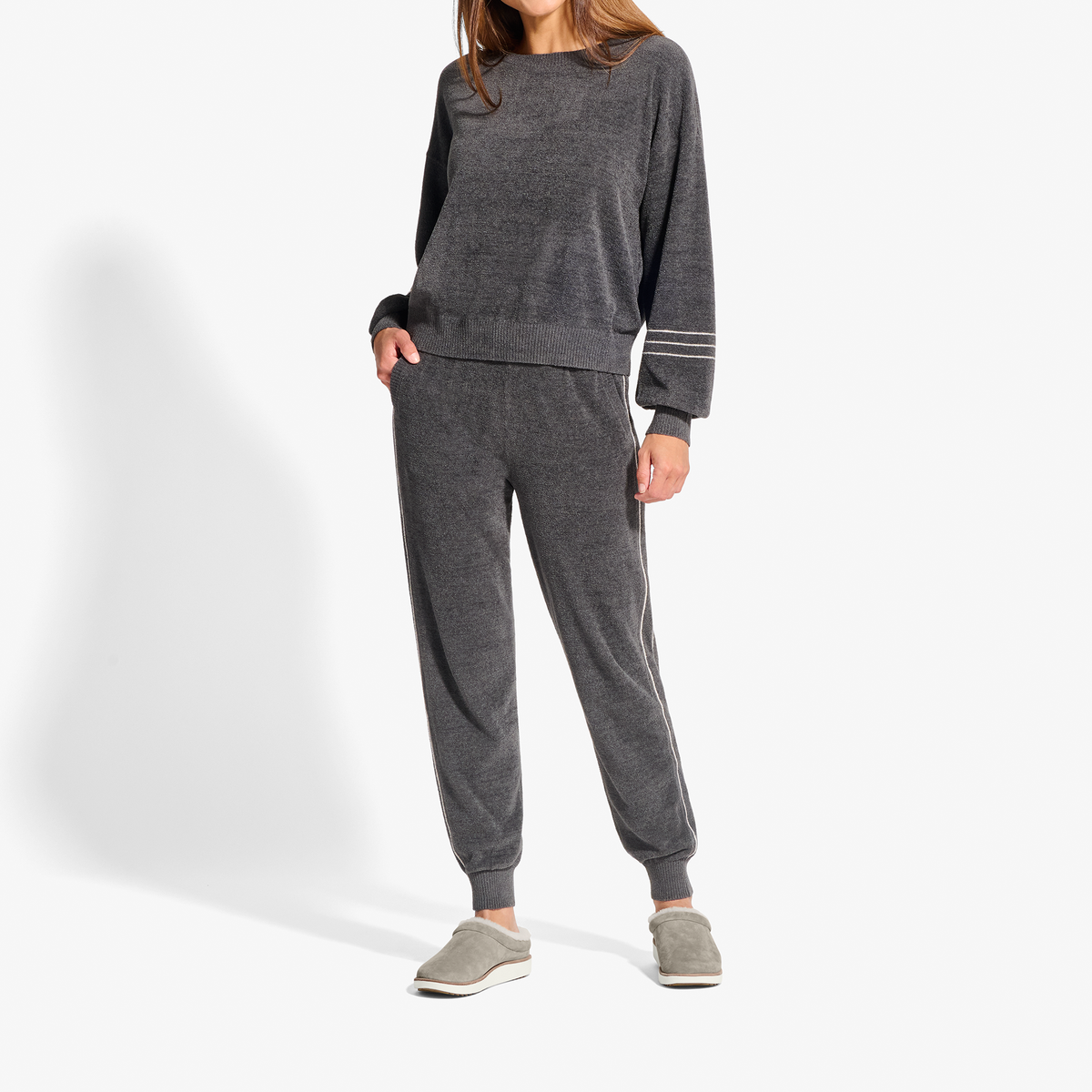 OluKai Mani-Taupe Grey / Golden Sand - Women