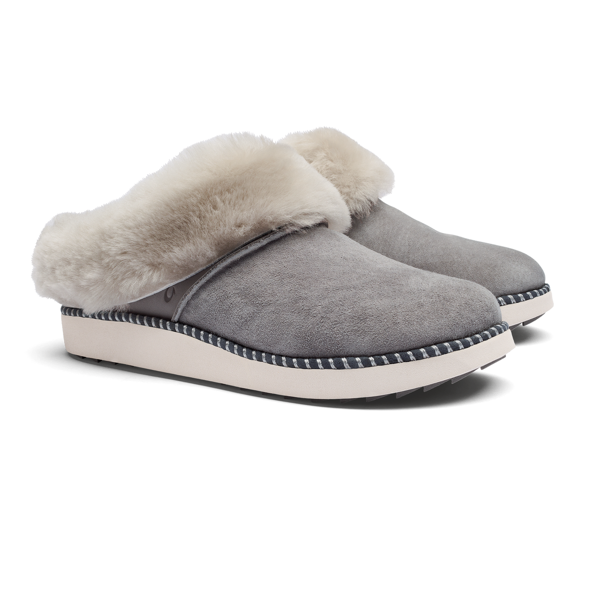 OluKai Ku‘i Women’s Fuzzy Slip-On Slippers - Women