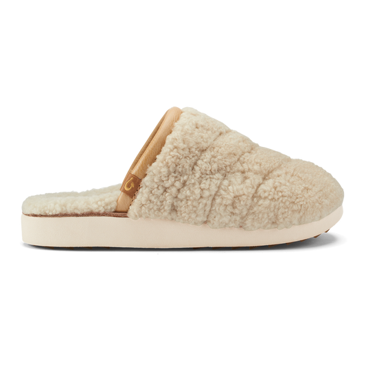 OluKai Pūpū Mua Women’s Shearling Mule Slipper - Women