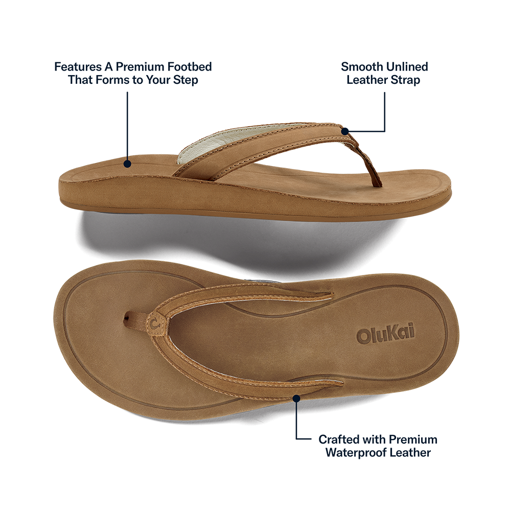 OluKai Southshore Women’s Waterproof Leather Sandals - Women