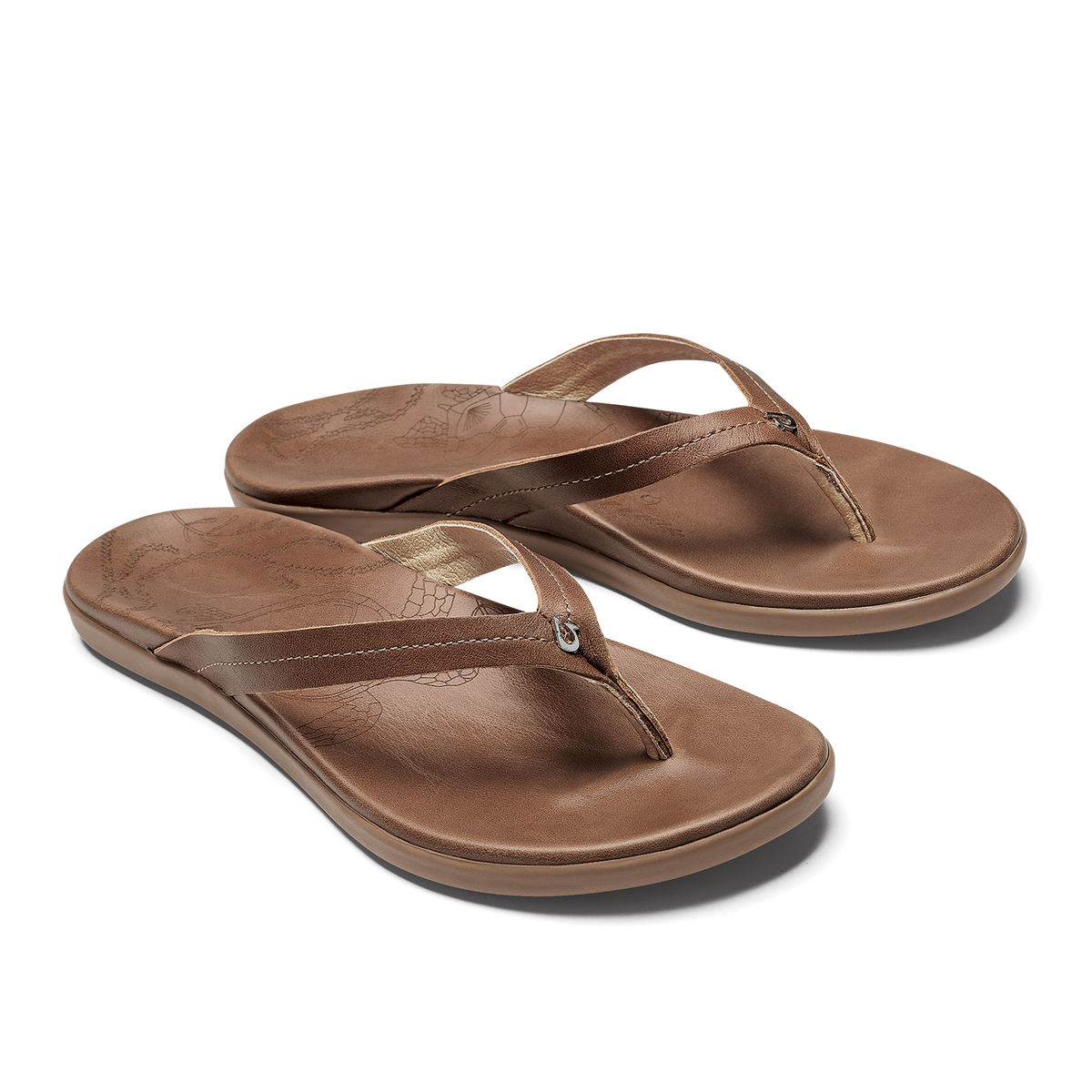 OluKai Honu Women’s Leather Beach Sandals - Women