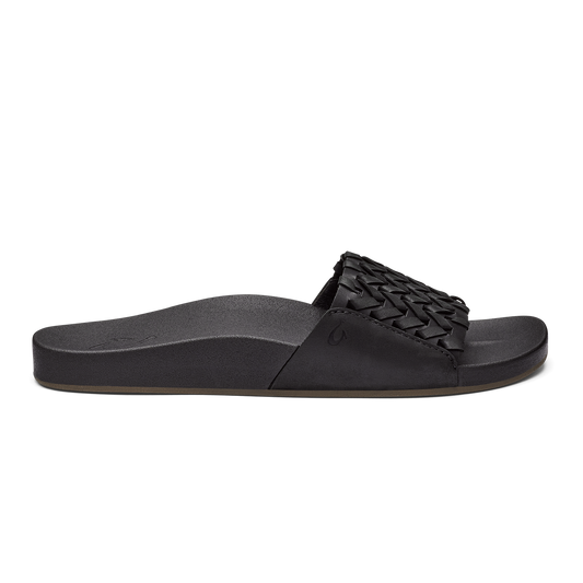 OluKai Kāmola Women’s Leather Slide Sandals - Women