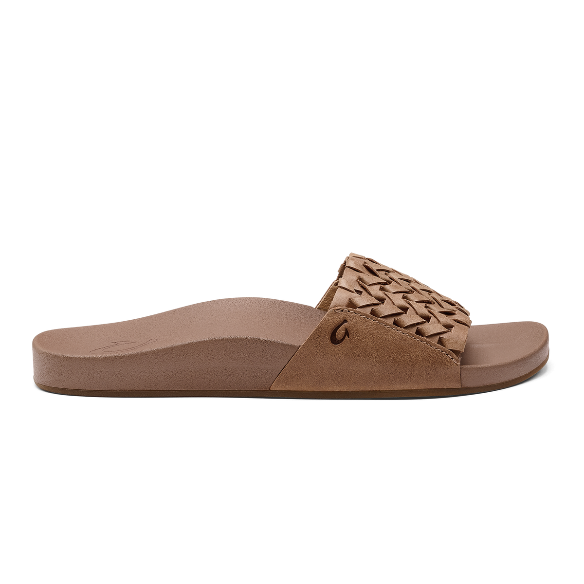 OluKai Kāmola Women’s Leather Slide Sandals - Women